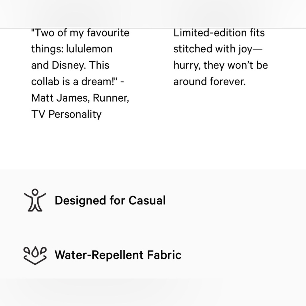 lululemon athletica Black Mickey Mouse Belt Bag - Picture 10 of 12